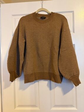 SUMMERSVLT Brown Knit Sweater